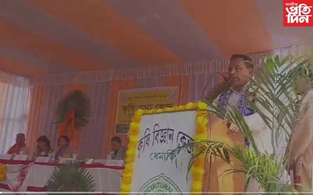 অসম কৃষি বিশ্ববিদ্যালয়ৰ শিক্ষার্থীৰ  মাণ্ডৰমাৰীত কৃষি তথ্য কেন্দ্র উদ্বোধন.. 