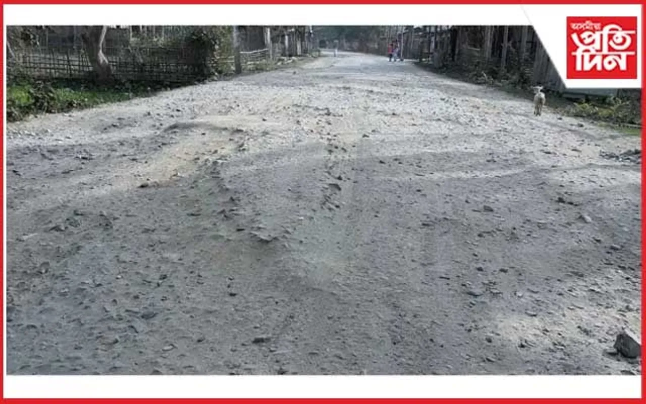 শালমাৰা-আন্ধেৰীঘাট গড়কাপ্তানি পথৰ দুৰৱস্থা