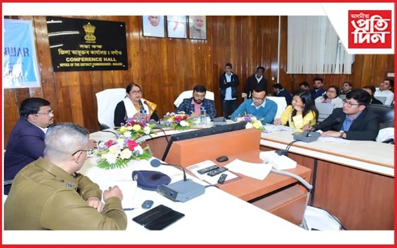 নগাঁৱত ৰাষ্ট্ৰীয় চাফাই কৰ্মী আয়োগৰ অধ্যক্ষ বৈঠক