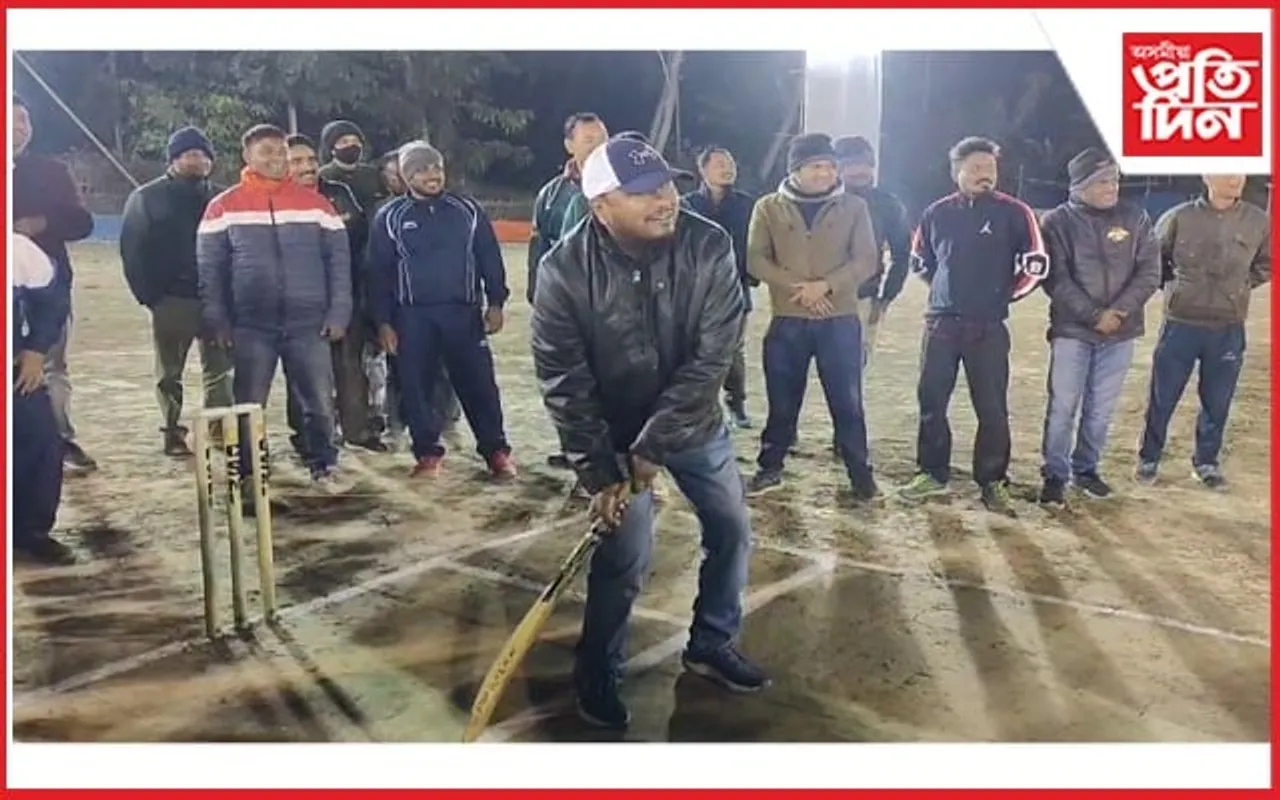 জামুগুৰিহাটত দিবা-নৈশ প্ৰাইজমাণী ক্ৰিকেট খেল প্ৰতিযোগিতা