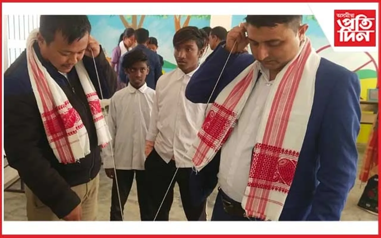 গজেন তাঁতী আদৰ্শ বিদ্যালয়ত ৰাষ্ট্ৰীয় বিজ্ঞান দিৱস-বিজ্ঞান মেলা