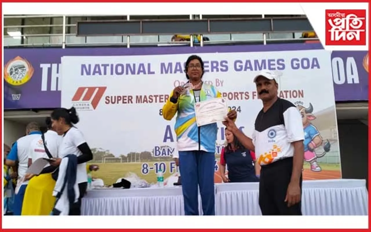 ৰাষ্ট্ৰীয় মাষ্টাৰ গেমচত জিলিকিল নগাঁৱৰ  ড০ জুনু দেৱী