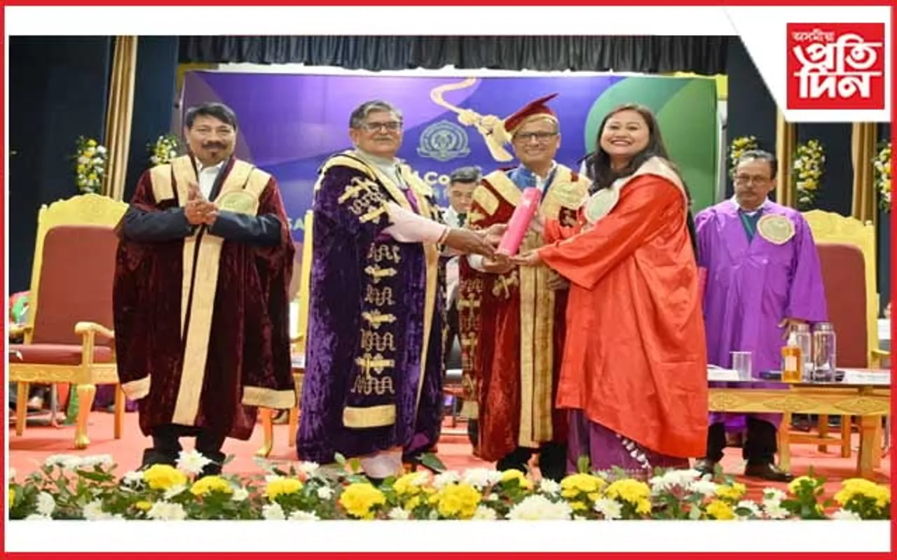 অসম কৃষি বিশ্ববিদ্যালয়ৰ ২৩তম সমাবৰ্তন অনুষ্ঠান