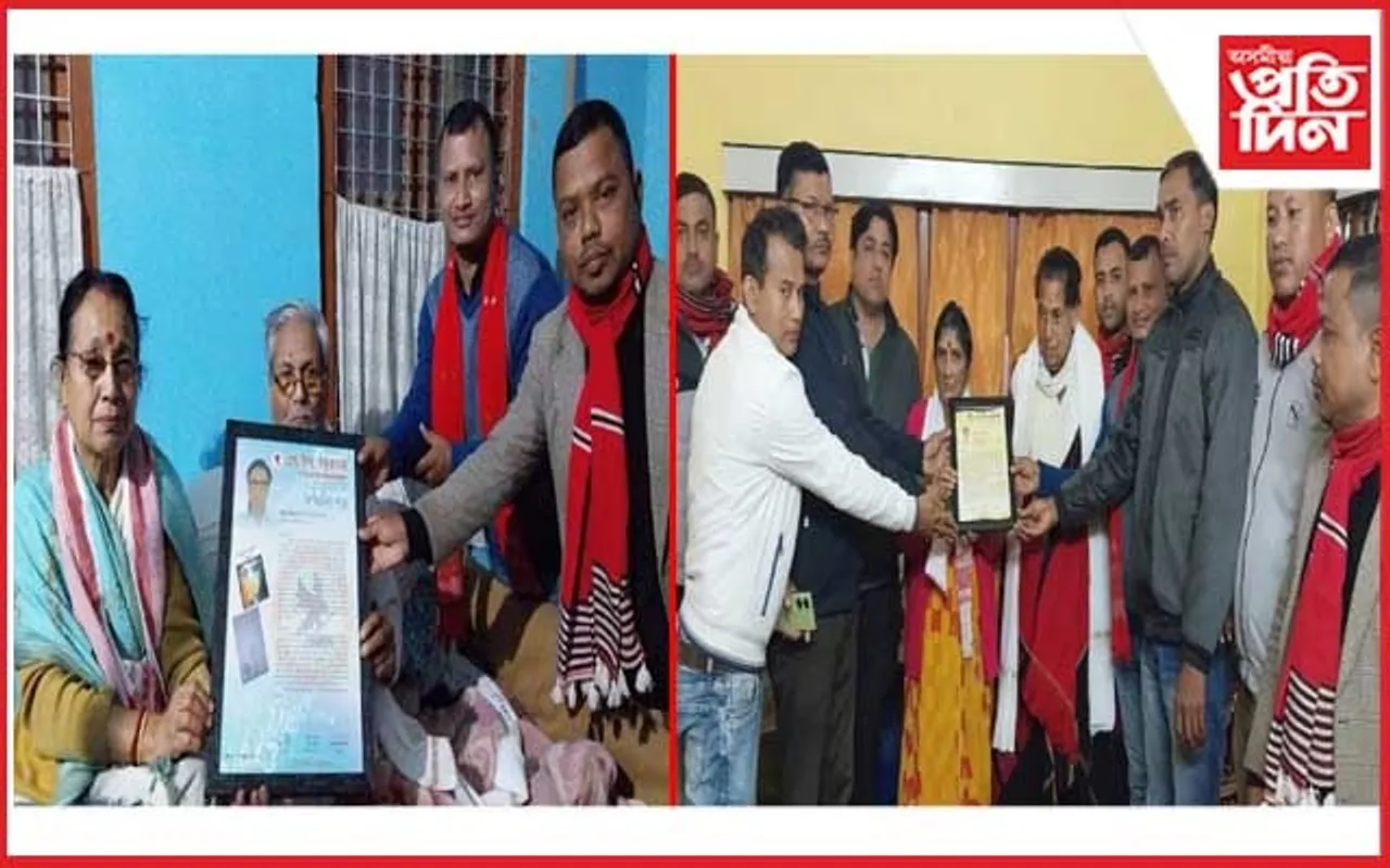 ঢকুৱাখানাৰ দুই দিক দৰ্শকক প্ৰেছ গিল্ডৰ সম্বৰ্ধনা
