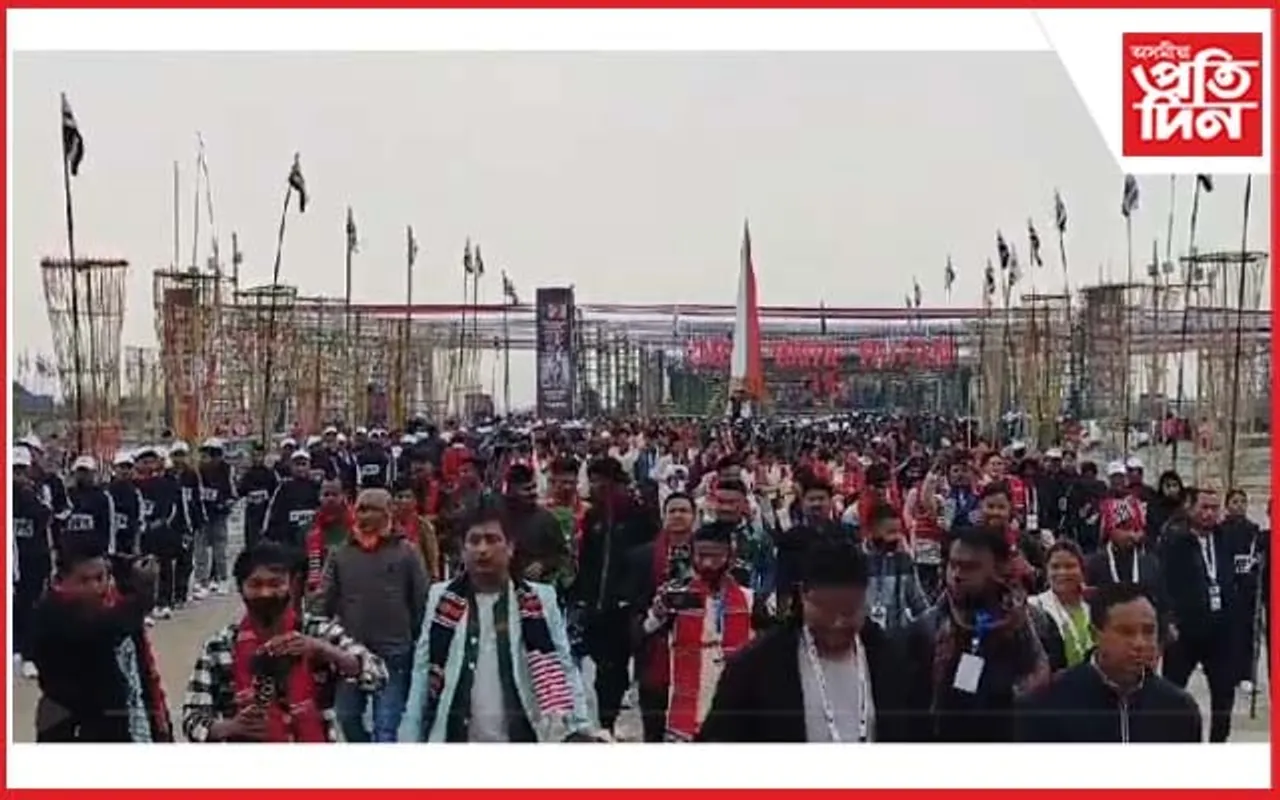 মিচিং যুৱ মহোৎসৱত ব্যাপক জনসমাগম...