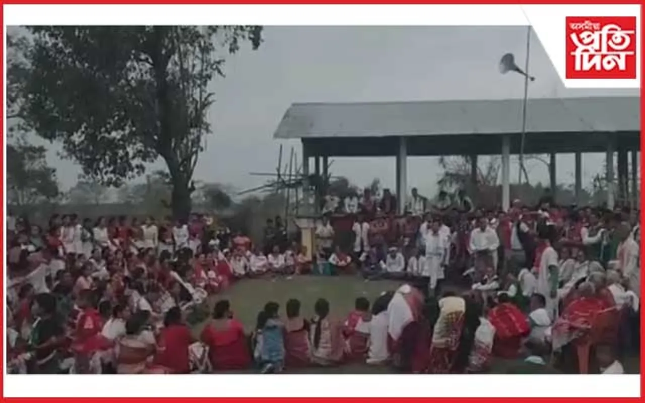 চিলাপথাৰ কেবাৰঙত পঃৰাগ উৎসৱ উদযাপনৰ প্ৰস্তুতি