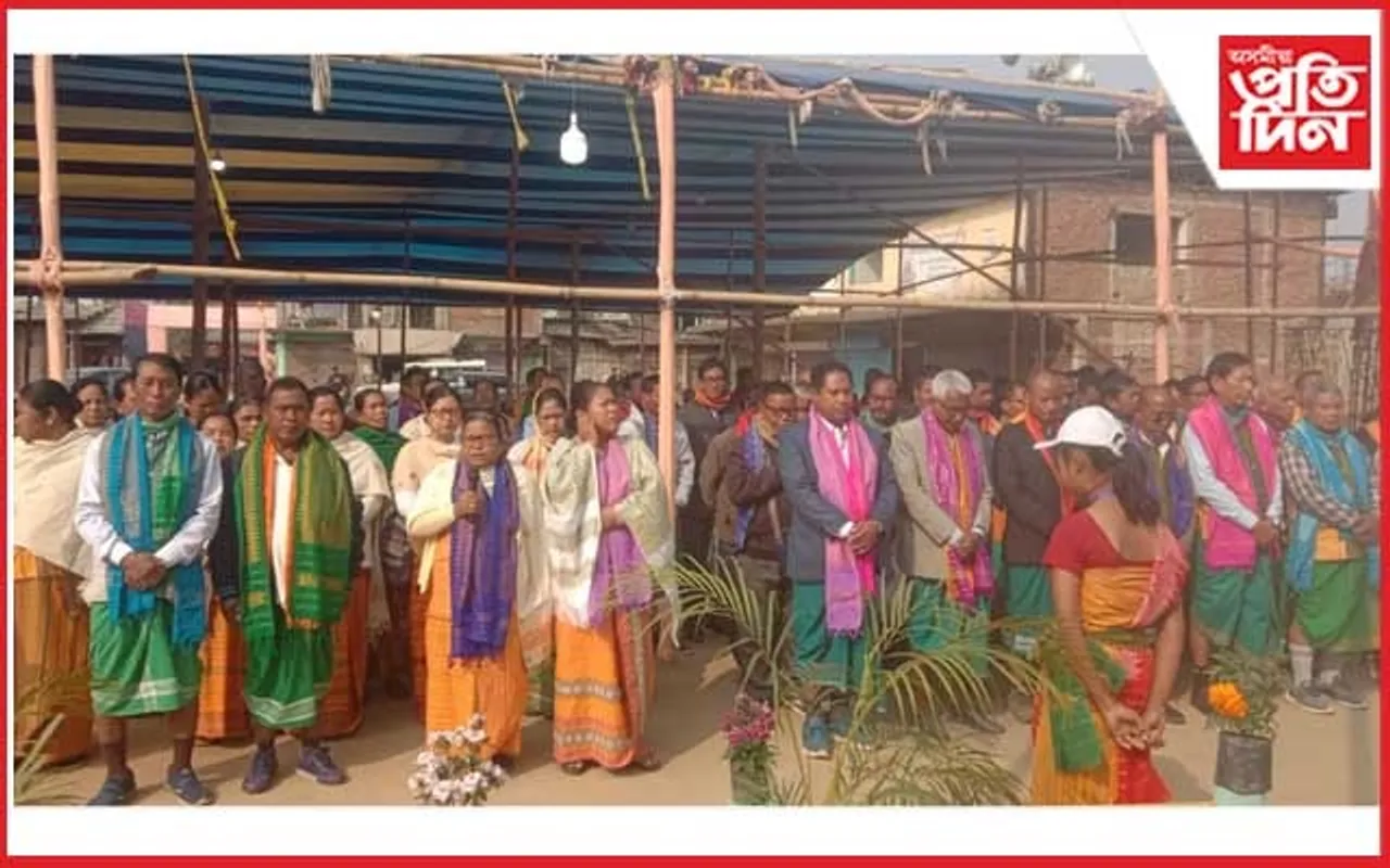 কাৰ্বি আংলংৰ ৫ বড়ো সংগঠনৰ বাৰ্ষিক অধিৱেশনত অংশগ্ৰহণ ত্ৰিপুৰাৰ বিনয় দেৱ বাৰ্মাৰ