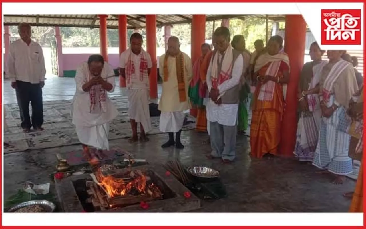 হাওৰাঘাটৰ ব্ৰহ্ম সমাজৰ পুৰোহিত সন্মিলনৰ সামৰণি