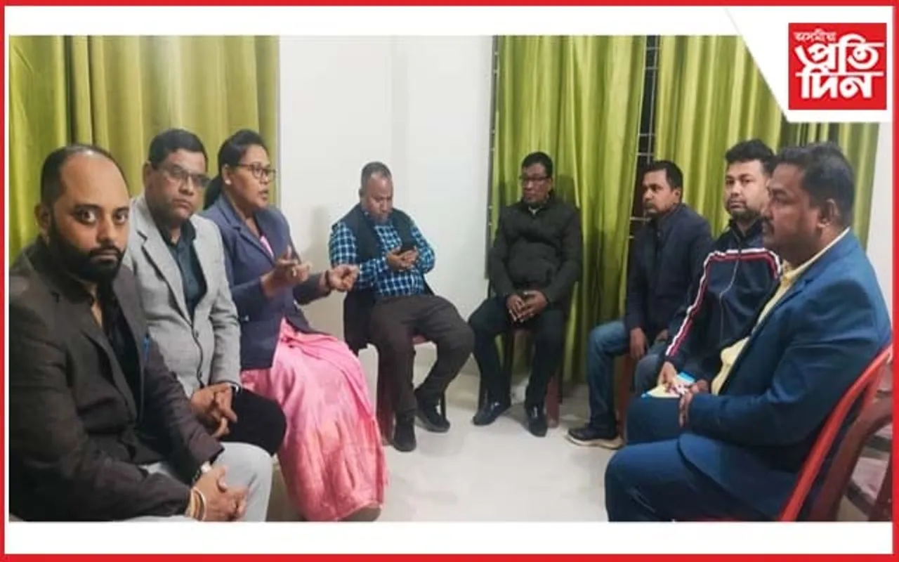 ঢকুৱাখনাত বিজেপিৰ আইন কোষৰ বৈঠক