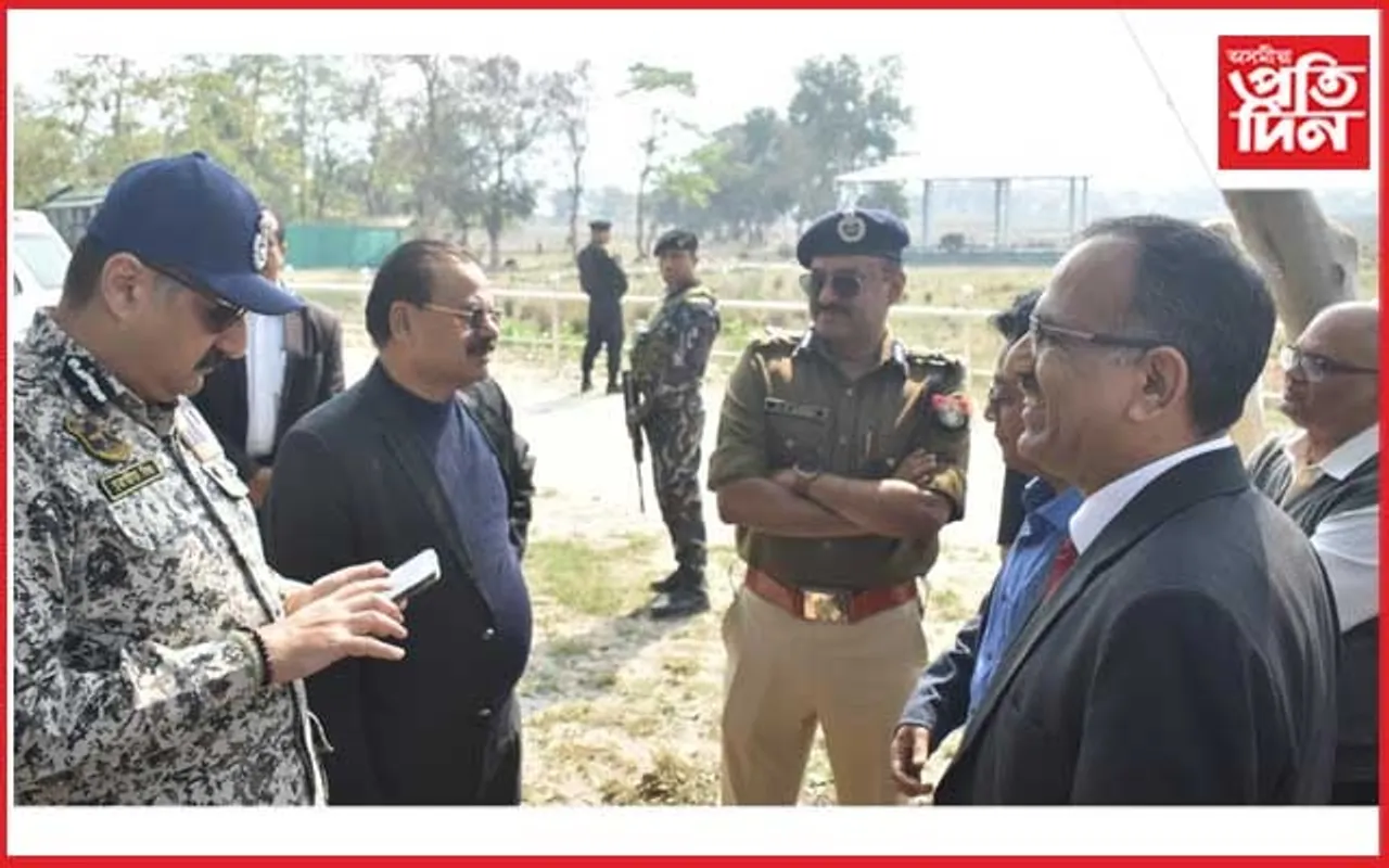 প্ৰধানমন্ত্ৰীক আদৰিবলৈ সাজু কাজিৰঙা ৰাষ্ট্ৰীয় উদ্যান কৰ্তৃপক্ষ