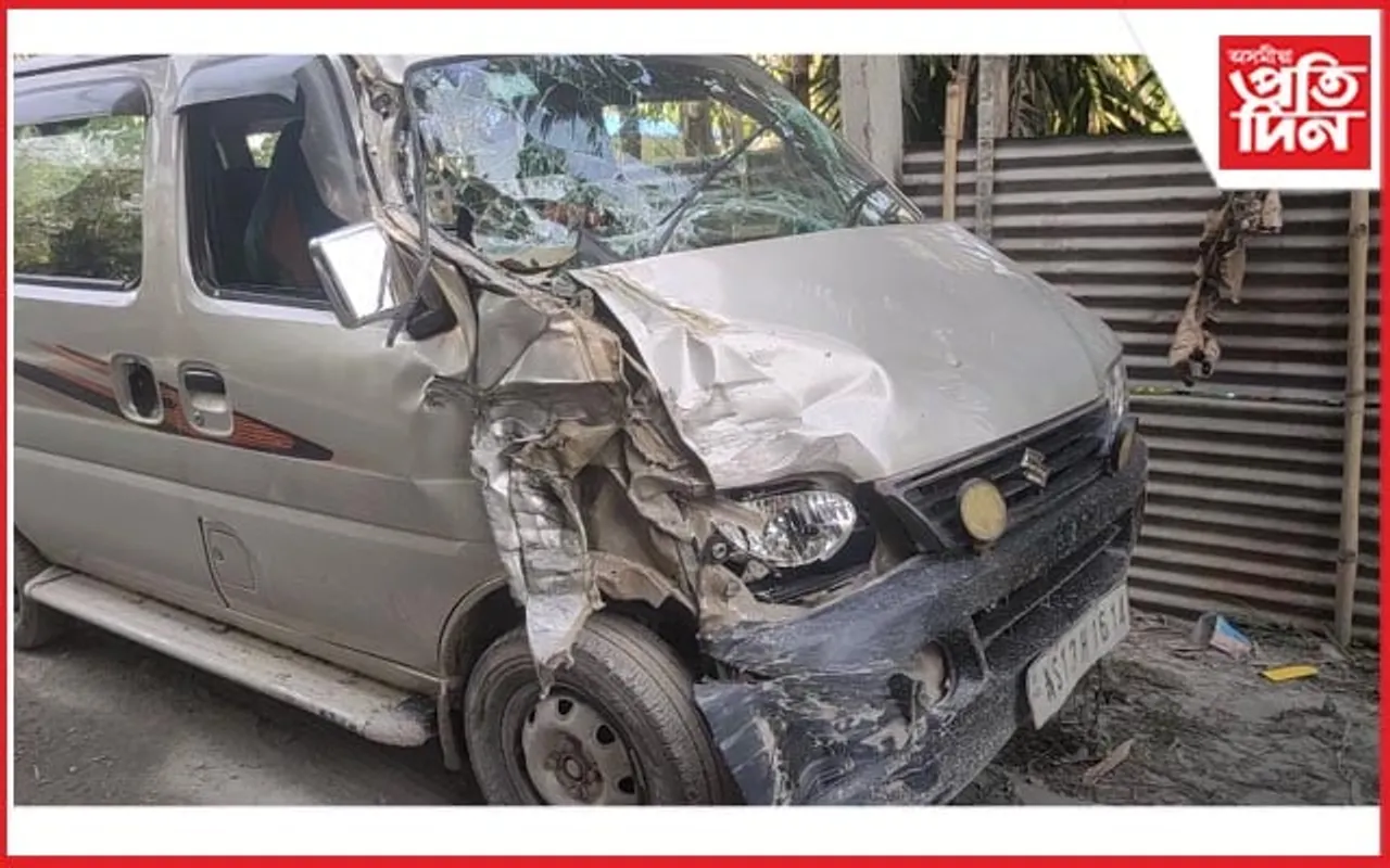 ৰৌতাত ভয়ংকৰ পথ দুৰ্ঘটনা