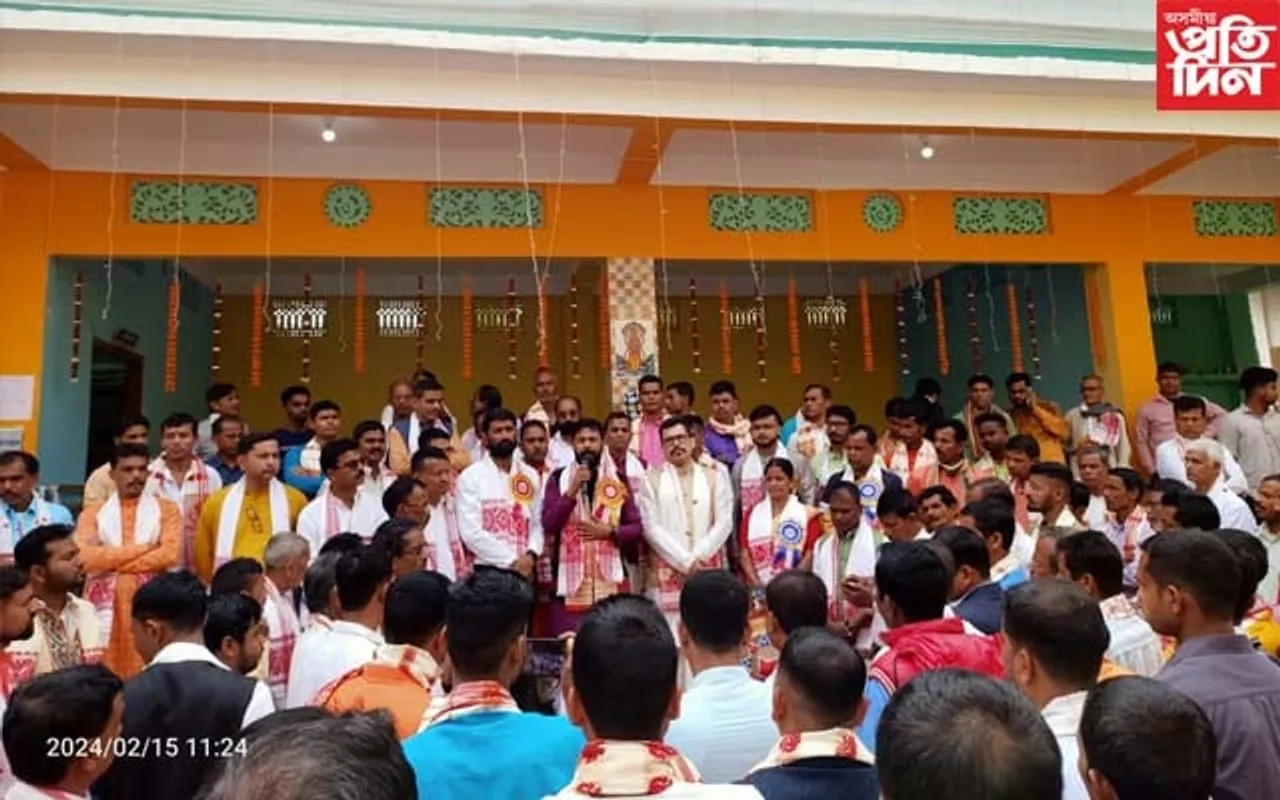 ৰঙিয়া বিছেন্নালাত শ্ৰী শ্ৰী মহাবিষ্ণু যজ্ঞ মহোৎসৱৰ হীৰক জয়ন্তী আৰম্ভ...