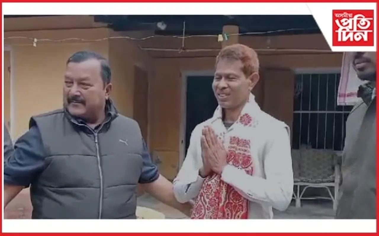 ৩২ বছৰ শিক্ষকতা কৰি অৱসৰ গ্ৰহণ  বাক্সাৰ হেমন্ত কুমাৰ মেধিৰ
