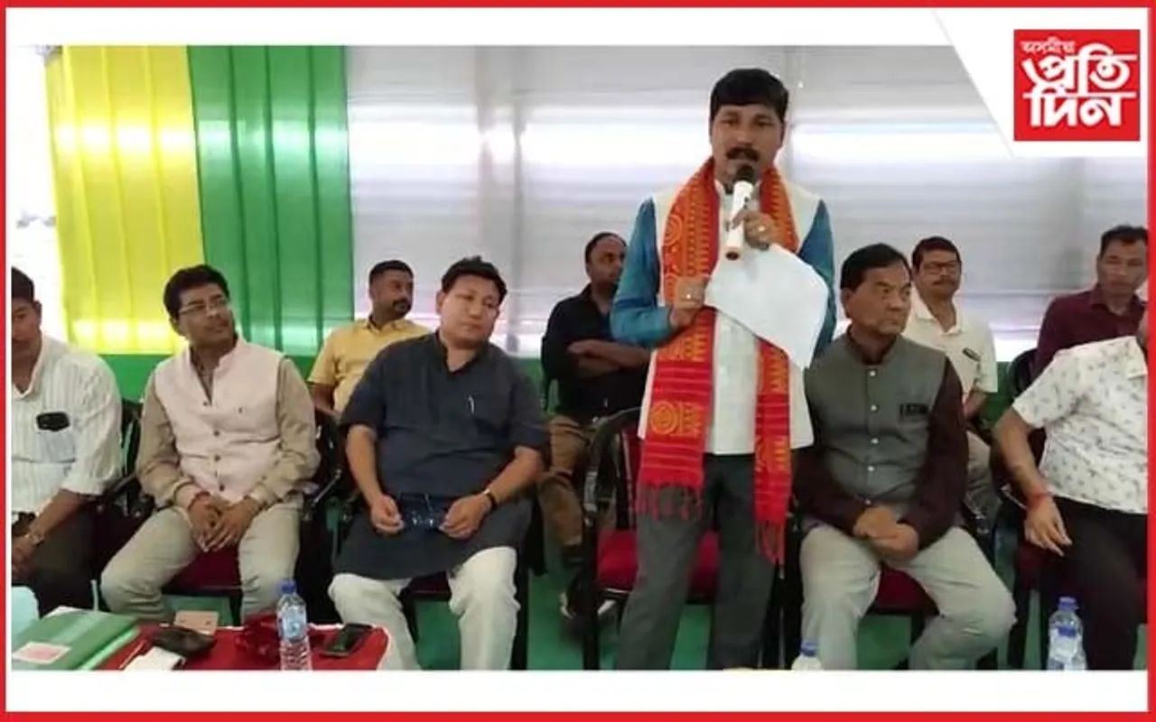 কোকৰাঝাৰত বিজেপিৰ ৰাজ্যিক সভাপতি ভৱেশ কলিতা...