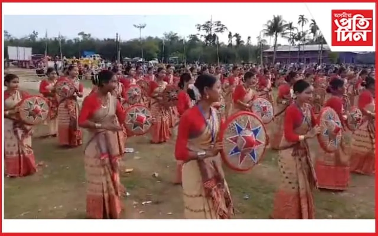 চিলাপথাৰত ৰঙালীক আদৰাৰ ব্যাপত প্ৰস্তুতি