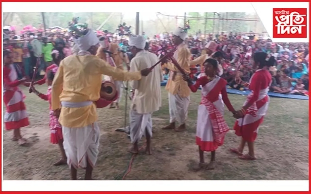 কঠীয়াতলীত ফাগুৱা আৰু বসন্ত উৎসৱ উদযাপন