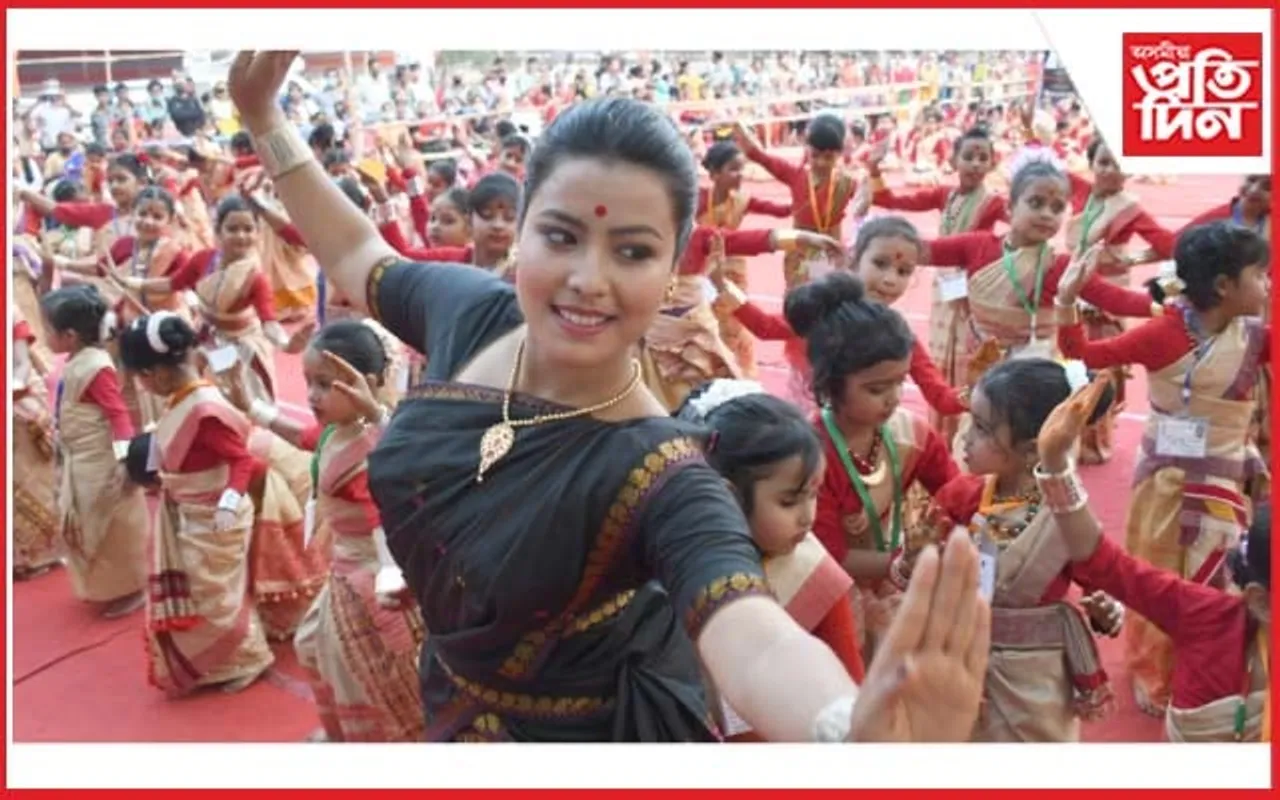 ওপৰ চচল বিহু সন্মিলনৰ চতুৰ্বিংশতিতম ব'হাগী উৎসৱৰ আয়োজন