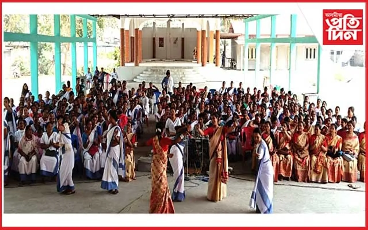 তামুলপুৰত আশা কৰ্মীৰ অভিৱৰ্তন 