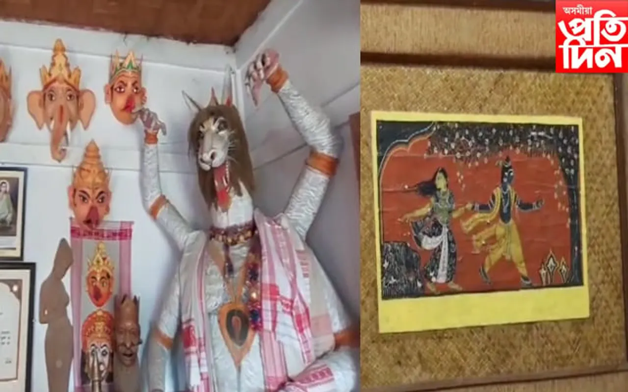 মাজুলীৰ মুখাশিল্প আৰু সাচিপাতৰ চিত্ৰ অংকনে GI স্বীকৃতি