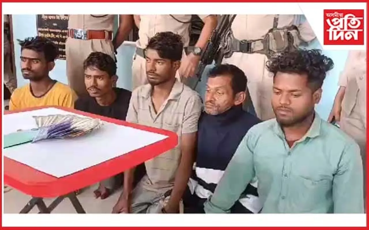 ঢেকিয়াজুলিত আৰক্ষীৰ সফলতাঃ ৫জনীয়া ডকাইতৰ দলক গ্ৰেপ্তাৰ