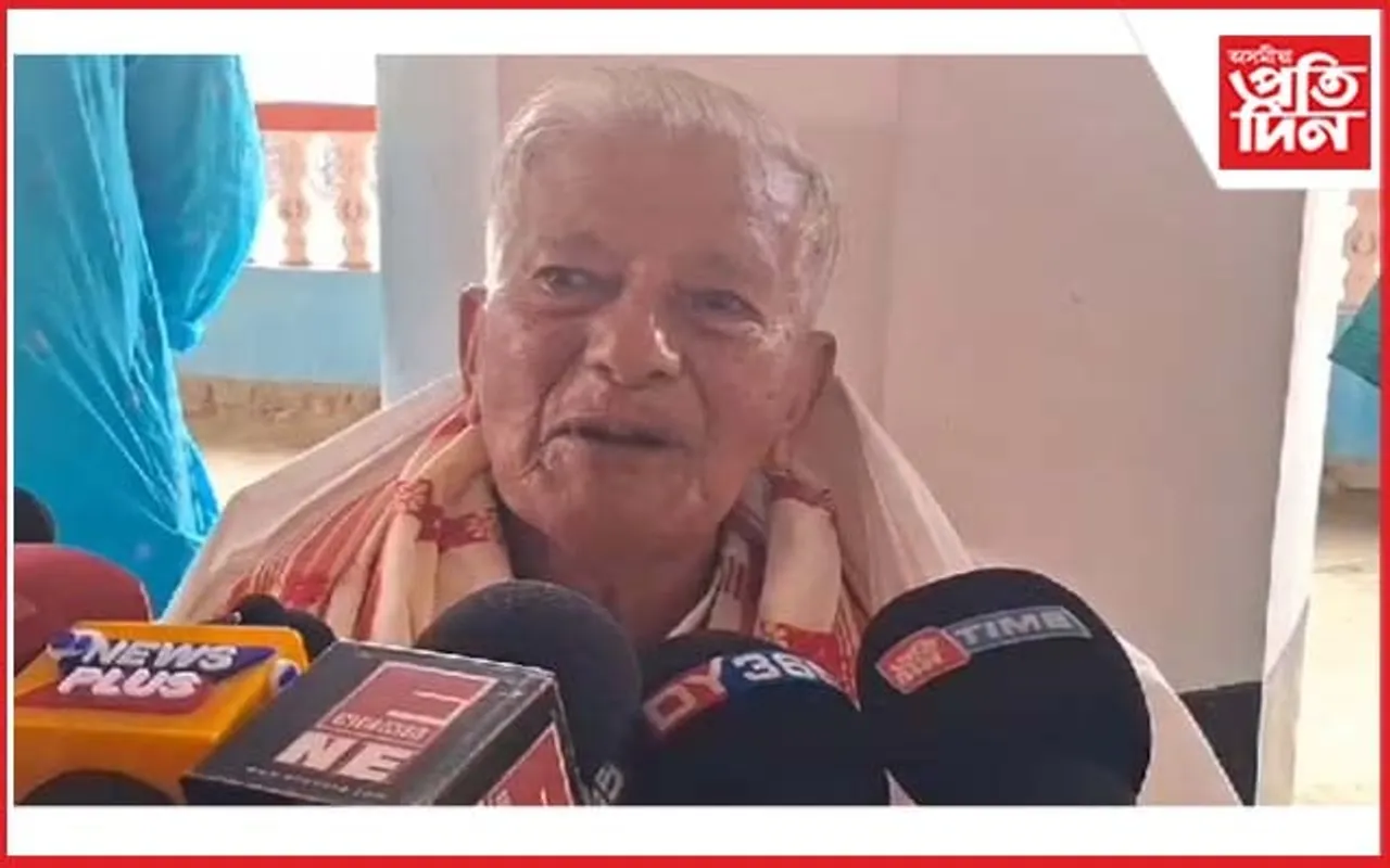 প্ৰাক্তন শিক্ষামন্ত্ৰী প্ৰেমধৰ বৰাৰ ৯৩ সংখ্যক ওপজা দিন 