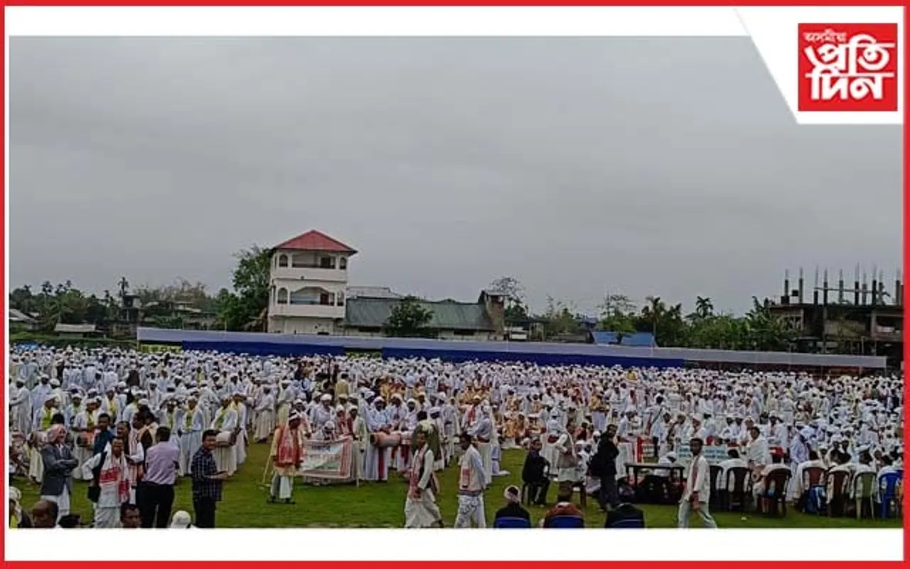ধেমাজিত গায়ন-বায়ন সমাৰোহৰ সফল সামৰণি