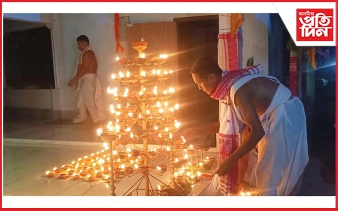কামপুৰৰ বিষ্ণুমেলা-দৌল উৎসৱৰ সামৰণি