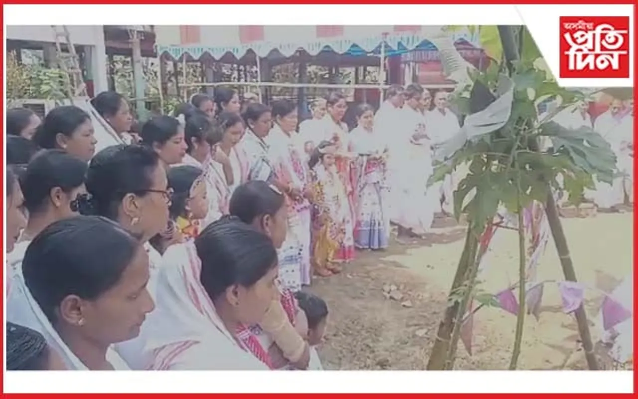 কামপুৰ বিষ্ণু মন্দিৰত ৬দিনীয়াকৈ দৌল উৎসৱ উদযাপন