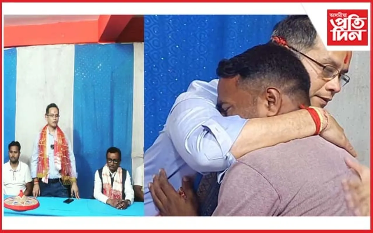 কলিয়াবৰৰ পৰা কংগ্ৰেছ কৰ্মীয়ে চকুলো টুকি বিদায় দিলে সাংসদ গৌৰৱ গগৈক