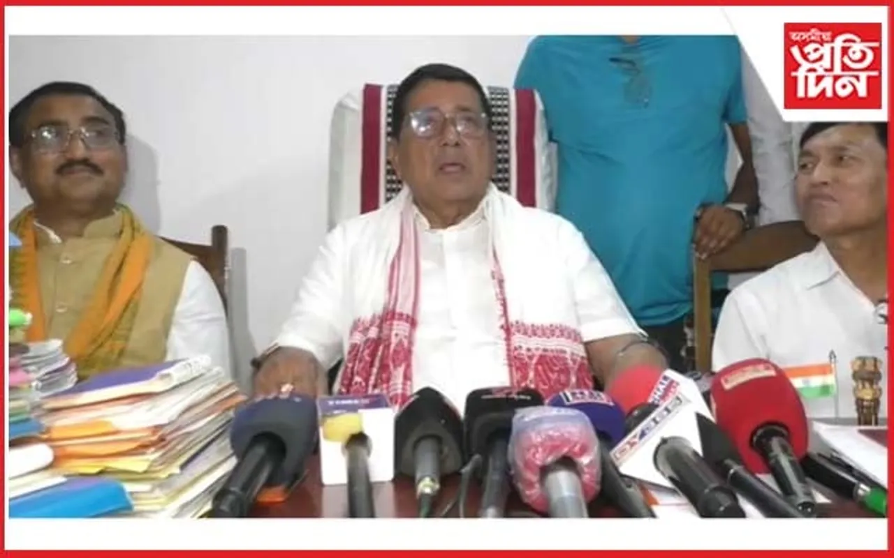 'কংগ্ৰেছক ৰাইজে ভোট নিদিলে ভাৰতবৰ্ষত গণতন্ত্ৰ শেষ হ'ব'- মাধৱ ৰাজবংশী