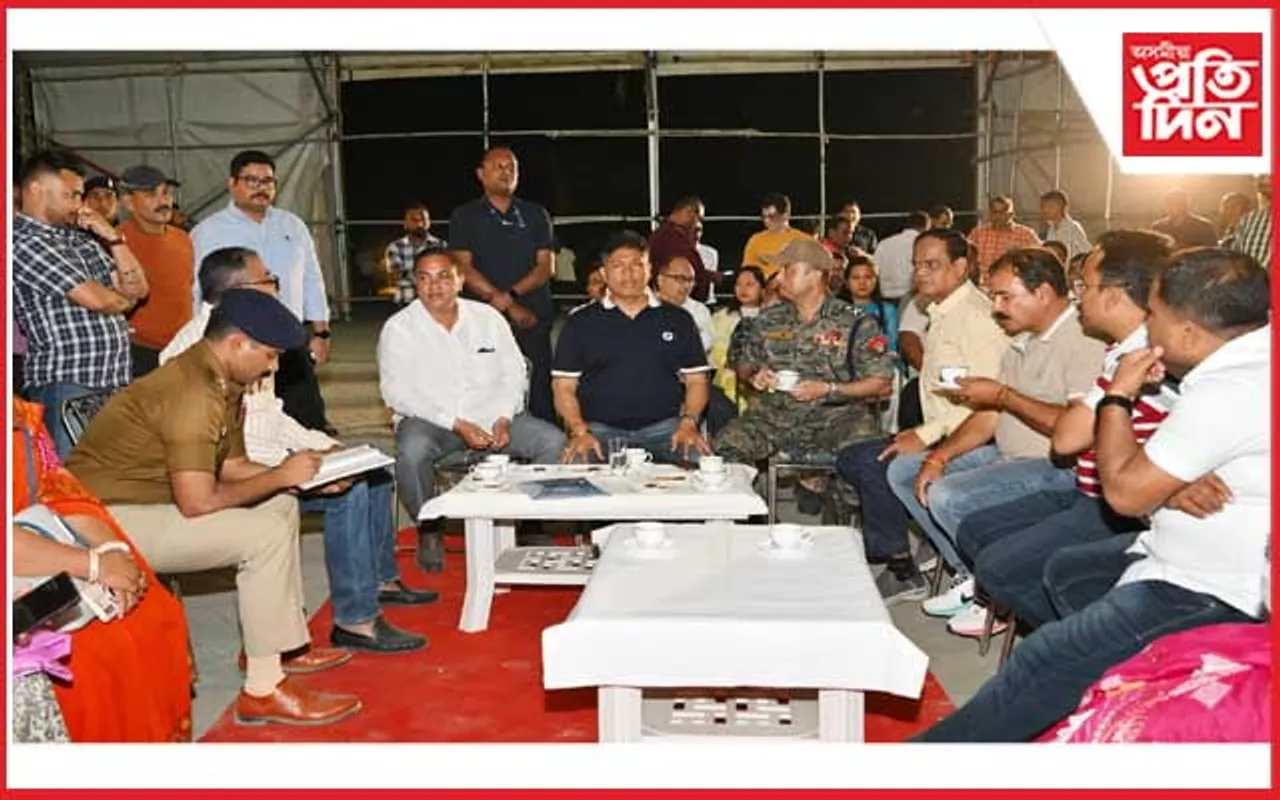 হোজাইৰ শংকৰদেৱ নগৰত মন্ত্রী পীয়ুজ হাজৰীকা