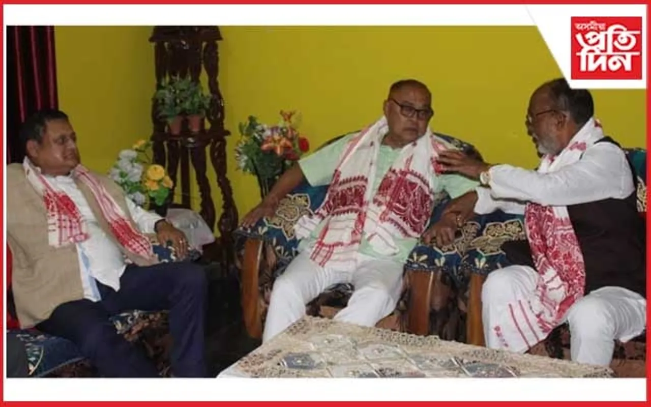 প্ৰাক্তন মন্ত্ৰী নুৰজামাল সৰকাৰৰ আশীষ ল'লে শোণিতপুৰৰ বিজেপি প্ৰাৰ্থী ৰঞ্জিত দত্তই