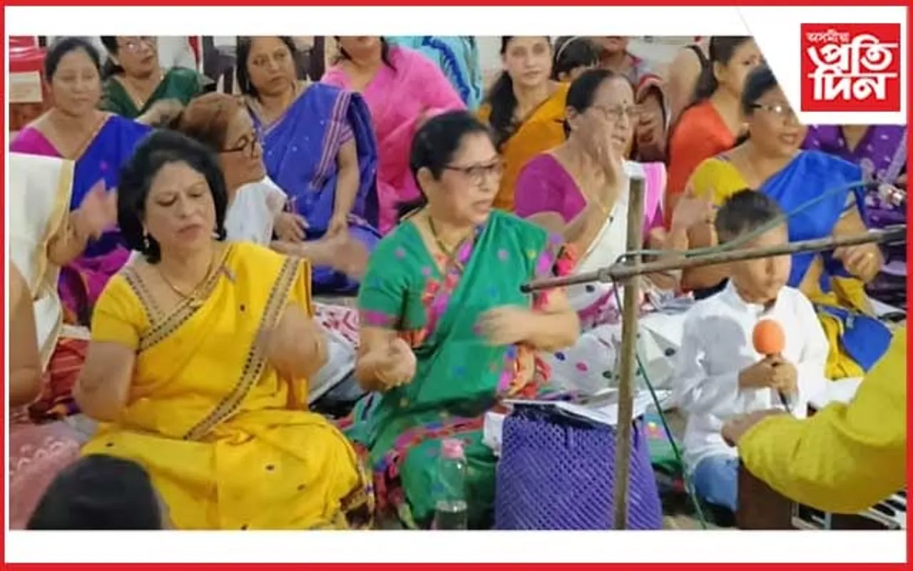 পল্টন বজাৰত হোলী গীতৰ কৰ্মশালা সম্পন্ন