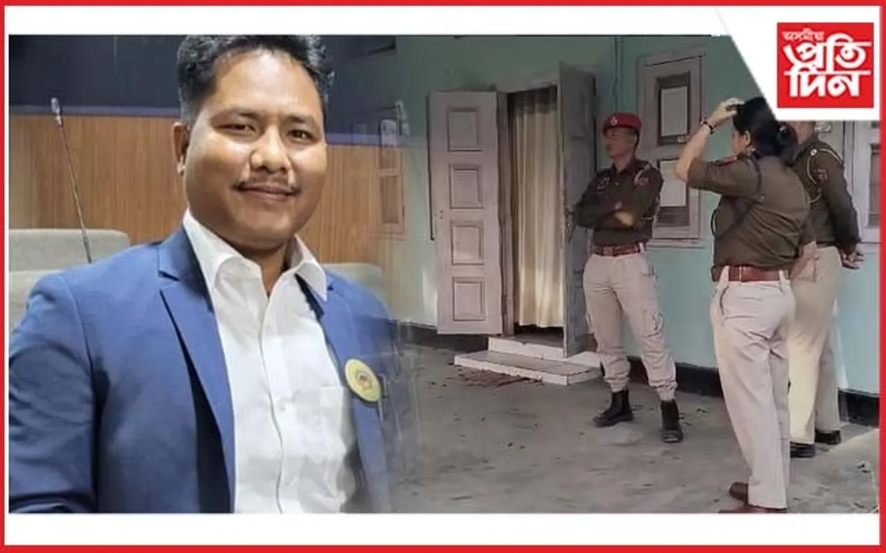 মেৰাপানীত শিল,বালি কঢ়িওৱা ডাম্পাৰক ধন দাবী কৰি গ্ৰেপ্তাৰ বন বিষয়া