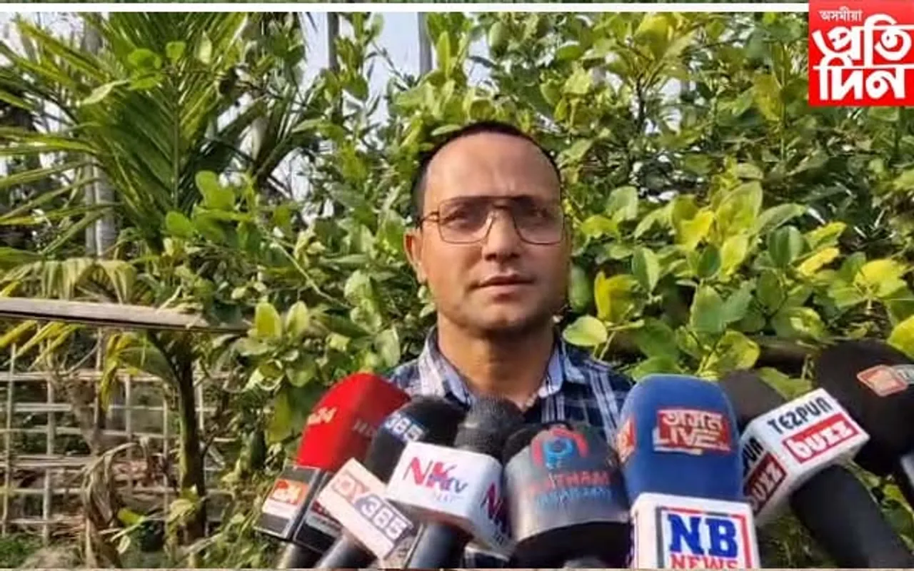 কাজি নেমুৰ খেতিৰে ১৫ লাখ উপাৰ্জন! কৃষিত আত্মনিয়োগ জামুগুৰিহাটৰ যুৱ কৃষক  চত্ৰ বছনেটৰ