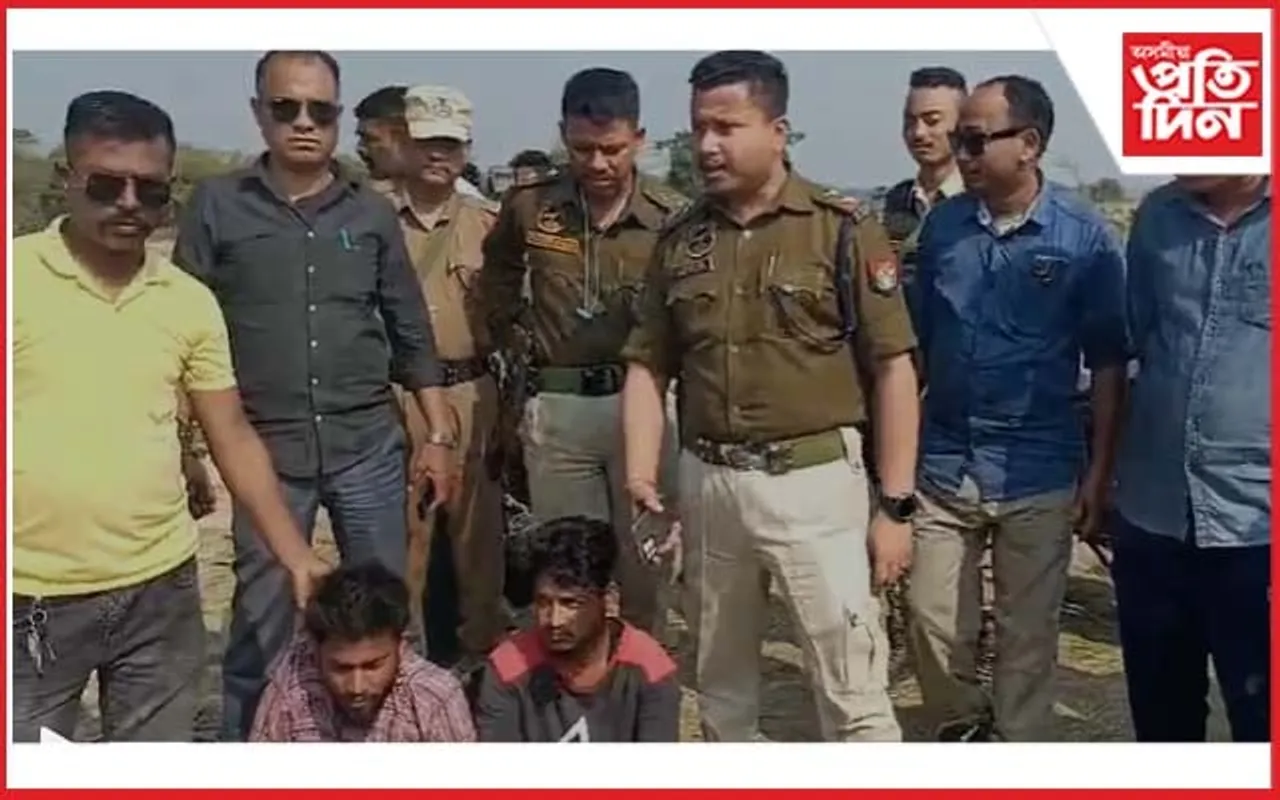 বিশ্বনাথ আৰক্ষীৰ অভিযানত বৃহৎ পৰিমাণৰ ড্ৰাগছসহ আটক দুজন...