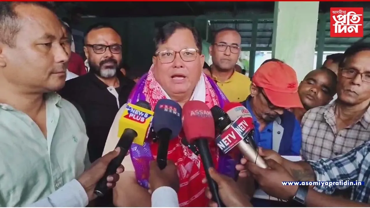 বিজেপিক কটাক্ষ বিপিএফ প্ৰাৰ্থী দুৰ্গা দাস বড়োৰ
