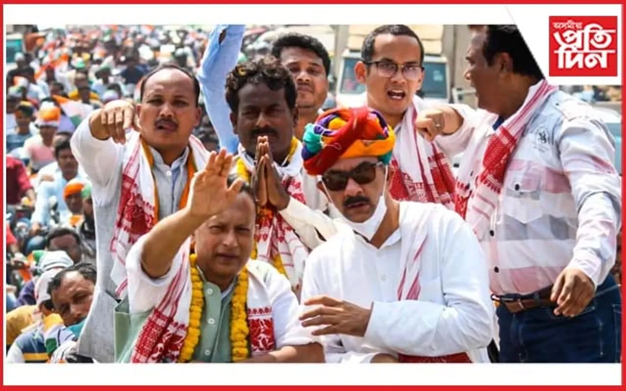 এজেপিক এখন আসন দি ১৩ খন আসনত প্ৰতিদ্বন্দিতা কৰবি কংগ্ৰেছে...