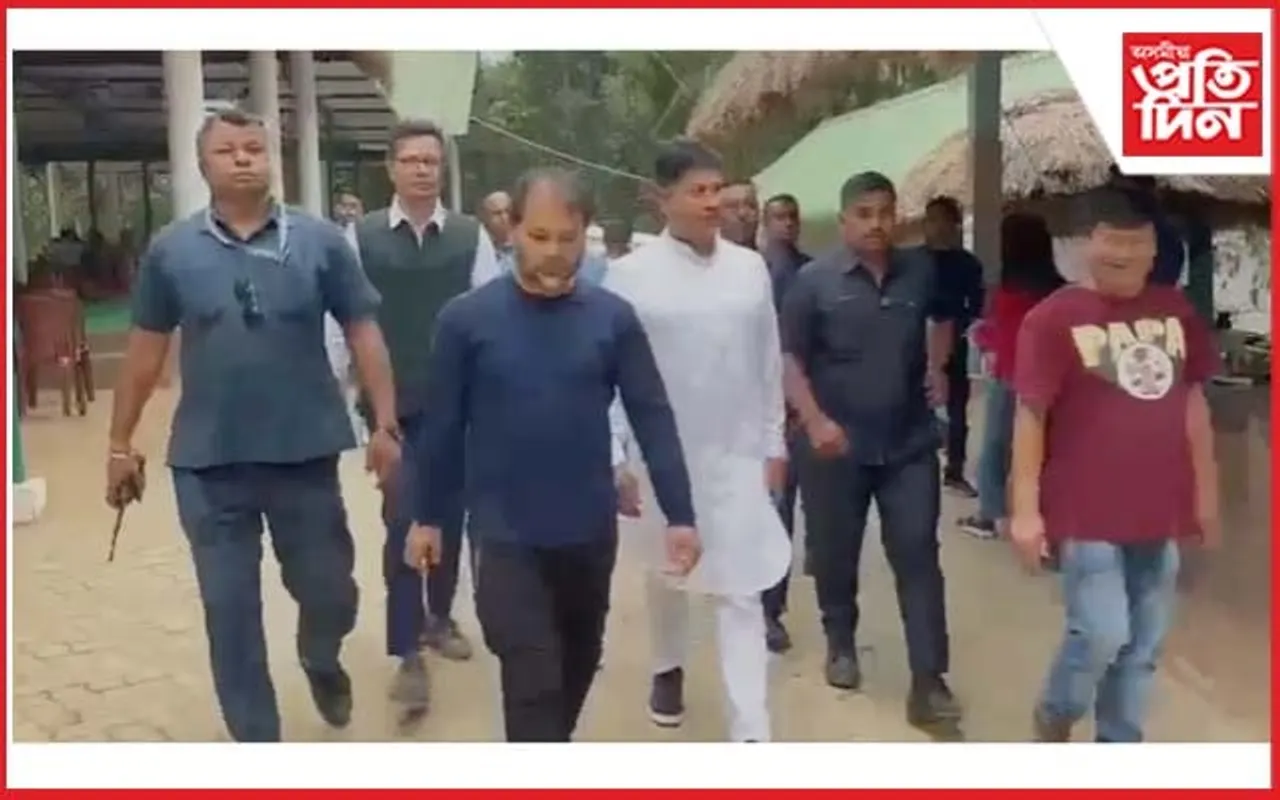 অৰ্কিড উদ্যানত আহাৰ খায় পীযুষ হাজৰিকাই ক'লে অখিল গগৈৰ সৈতে সম্পৰ্ক বেয়া নহয়...