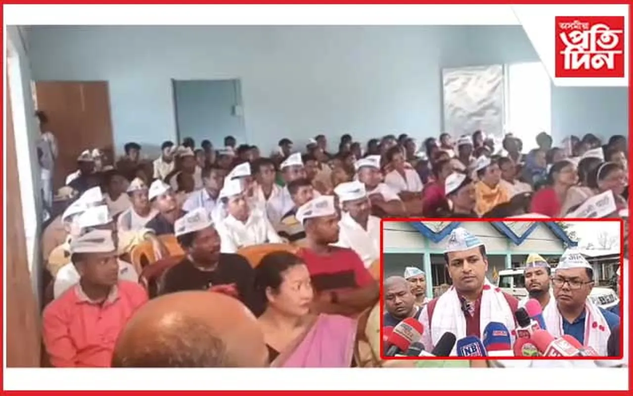 ডিব্ৰুগড়ত কংগ্ৰেছ-বিজেপিৰ নেতা কৰ্মীৰ আপত যোগদান         