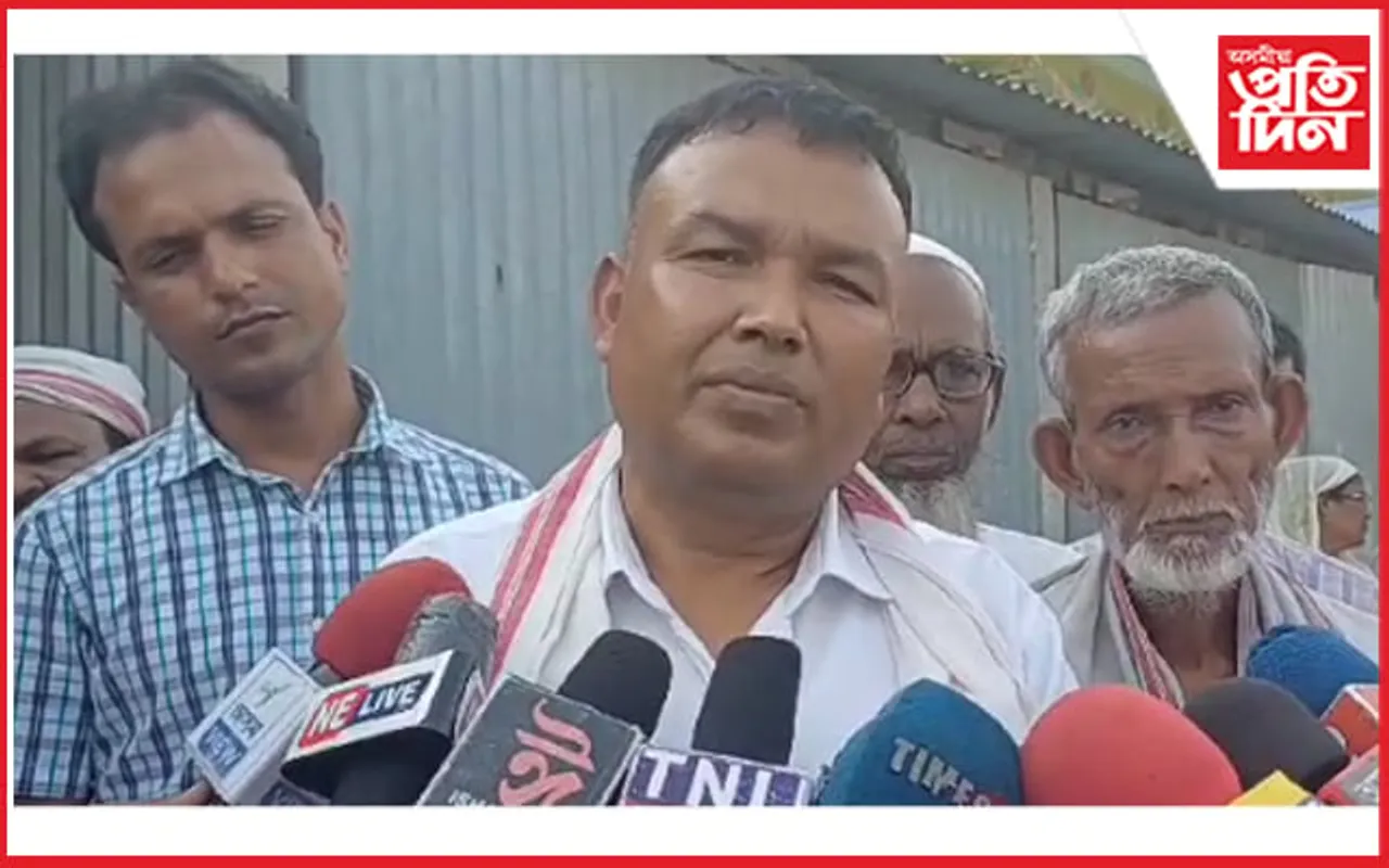 নিৰ্বাচনী প্ৰচাৰৰ দৌৰত নামিছে বিপিএফ দলৰ প্ৰাৰ্থী সামেজ উদ্দিন