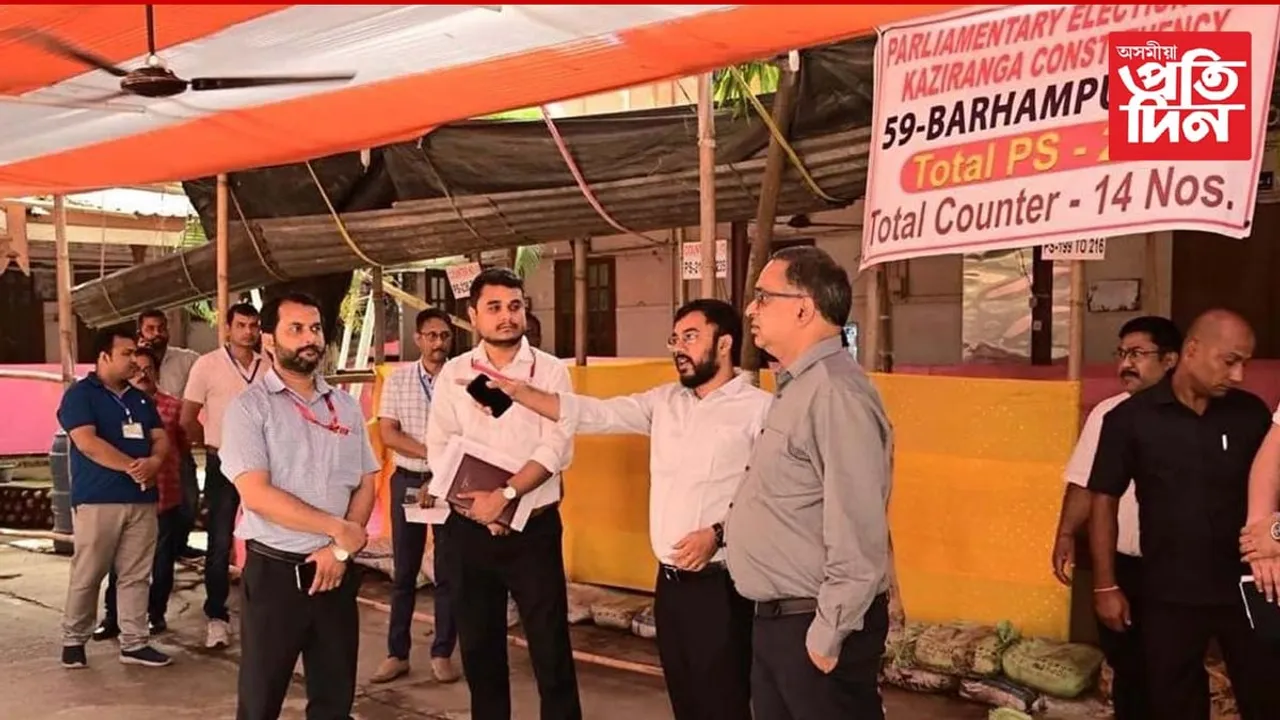 নগাঁৱত নিৰ্বাচনী পৰিস্থিতিৰ বুজ লয় অনুৰাগ গোৱেলে