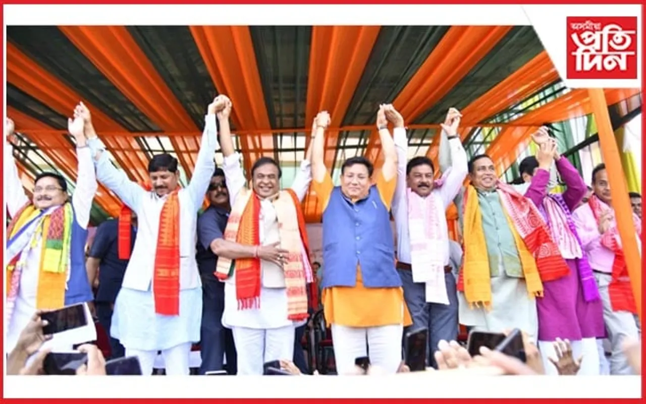 অসমত মোডীৰ গেৰেণ্টীৰ লগতে মামাৰ ৱাৰেণ্টী চলিবঃ মুখ্যমন্ত্ৰী