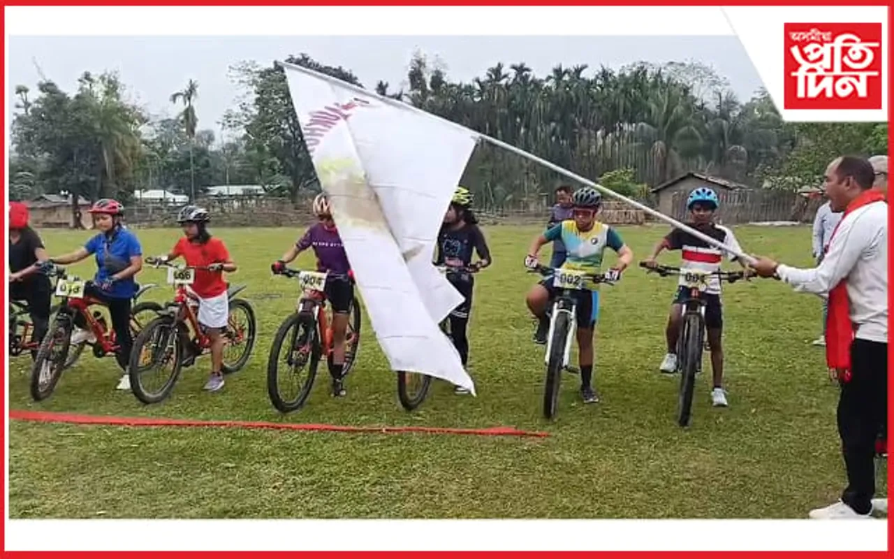 পৰম্পৰাগত ক্ৰীড়া প্ৰতিযোগিতাৰে আৰম্ভ হ'ল বাওঁখুংগ্ৰী মহোৎসৱ