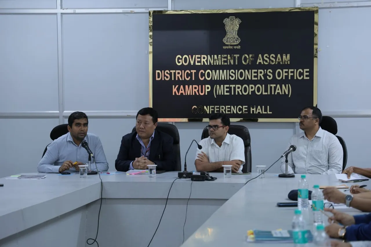 পৰ্যবেক্ষক, প্ৰাৰ্থী-প্ৰতিনিধিৰ সৈতে কামৰূপ মহানগৰ জিলা নিৰ্বাচন বিষয়াৰ গুৰুত্বপূৰ্ণ সভা