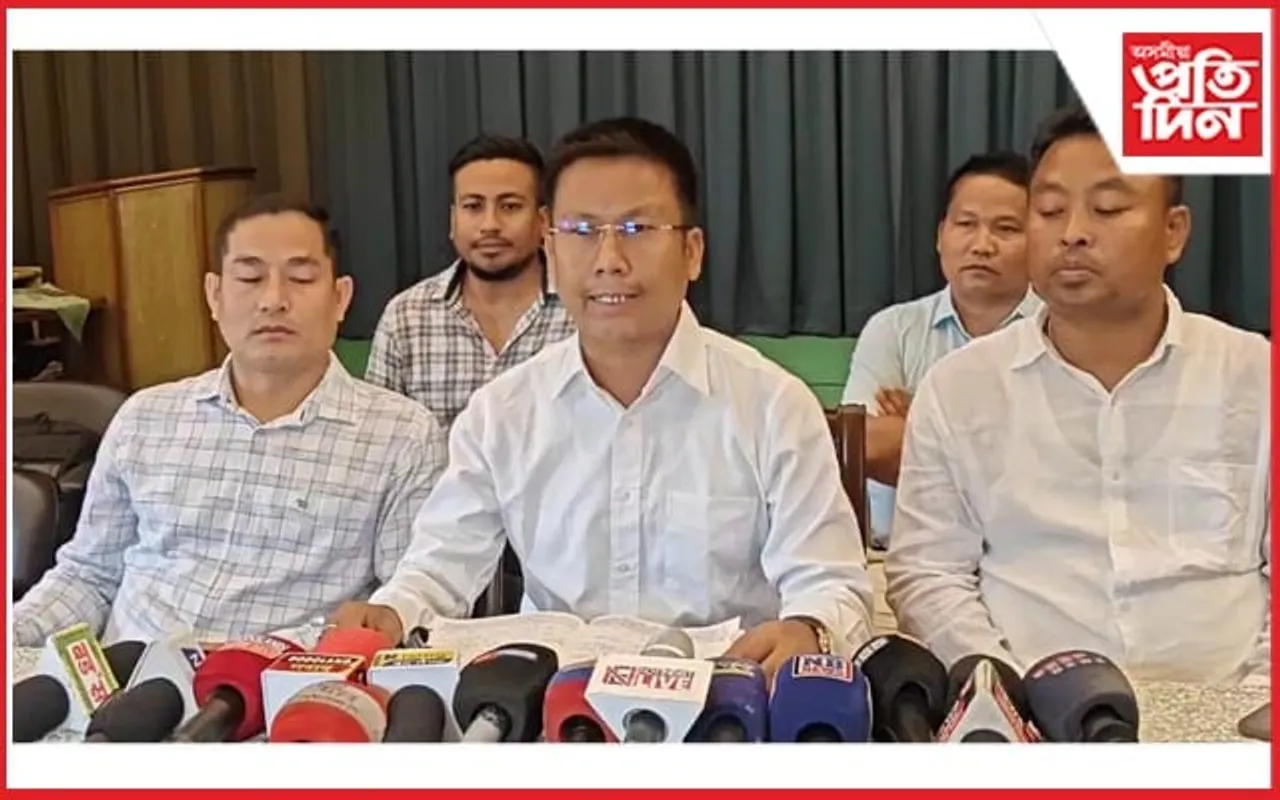 ইউপিপিএলৰ প্ৰাৰ্থী জয়ন্ত বসুমতাৰীলৈ মুকলি সমৰ্থন এবছুৰ...
