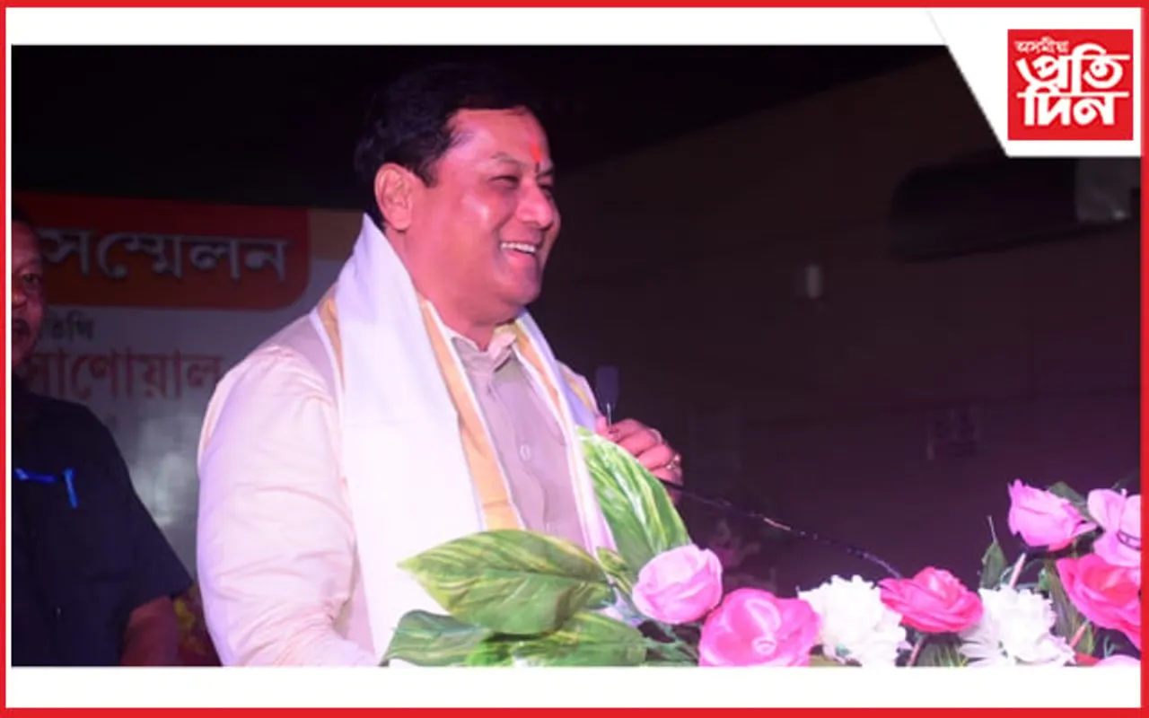 বিজেপি নেতৃত্বাধীন এন ডি এ ৪০০খন আসন পাৰ কৰাটো নিশ্চিত : সৰ্বানন্দ সোণোৱাল