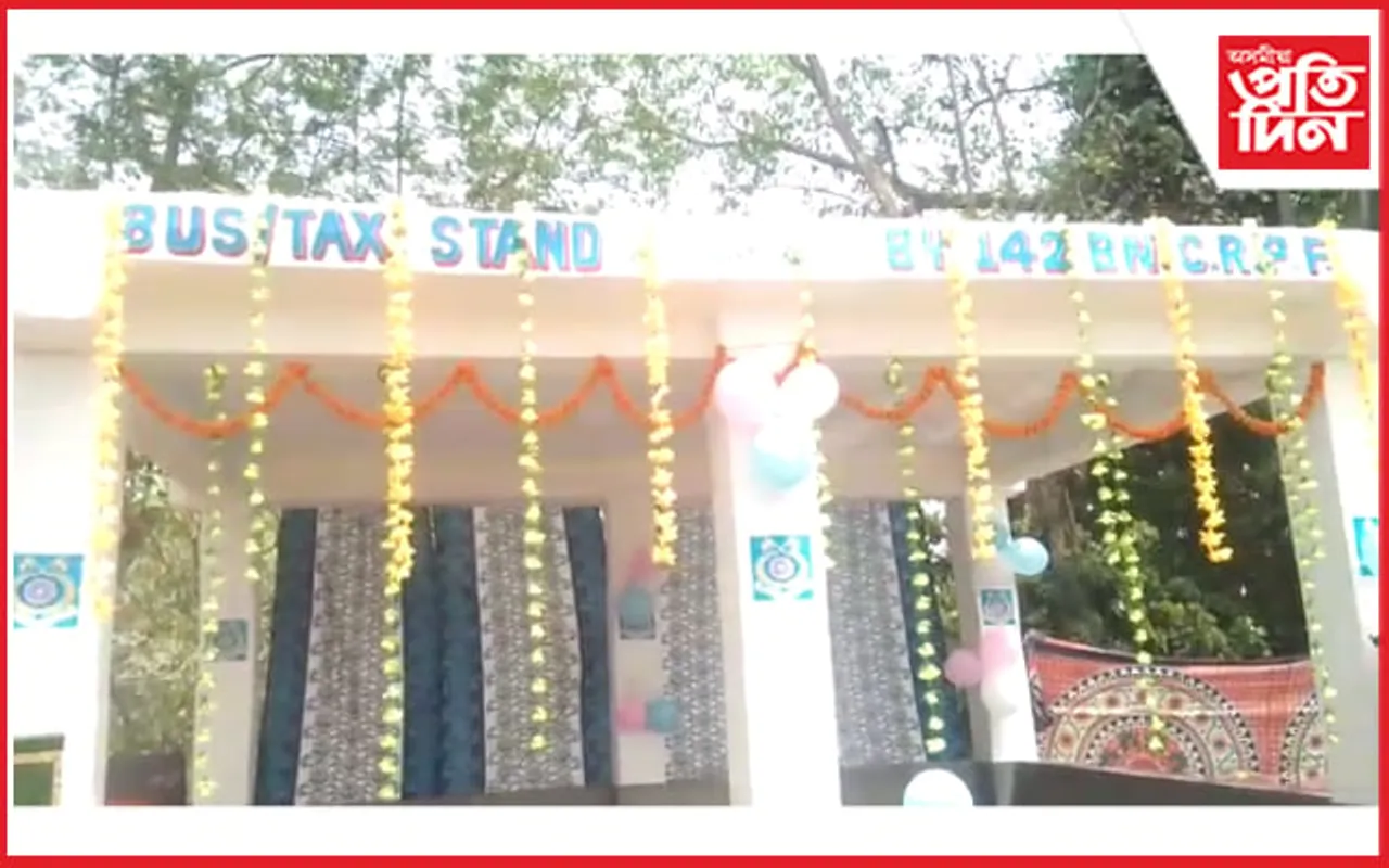 CRPFৰ প্ৰশংসনীয় পদক্ষেপঃ যাত্ৰীৰ সুবিধাৰ্থে জিৰণী চ'ৰা নিৰ্মাণ