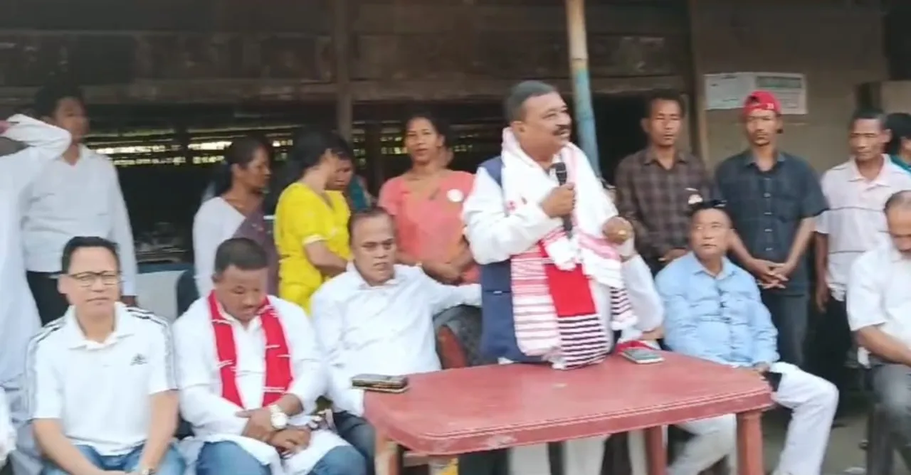 ঘিলামৰাত কংগ্ৰেছ প্ৰাৰ্থী উদয় শংকৰ হাজৰিকাৰ মাৰাথান নিৰ্বাচনী প্ৰচাৰ...
