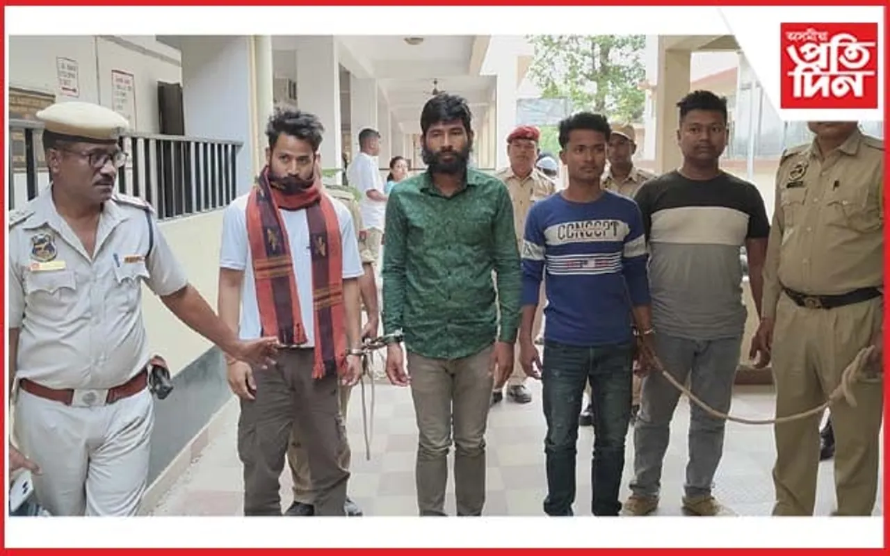 দোতমাত গ্ৰেণেড নিক্ষেপ কৰা ঘটনাৰ সৈতে জড়িত চাৰি KLO সদস্য আটক...